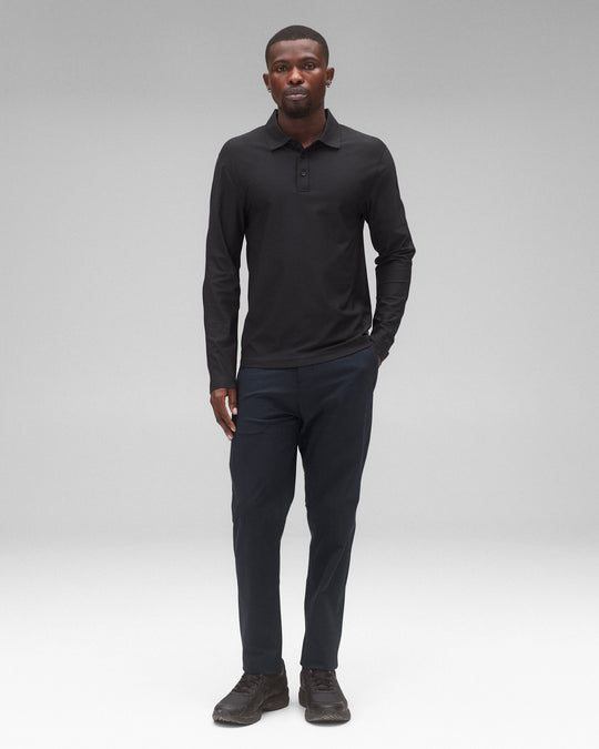 Tech Pique Playoff Standard Long Sleeve Polo