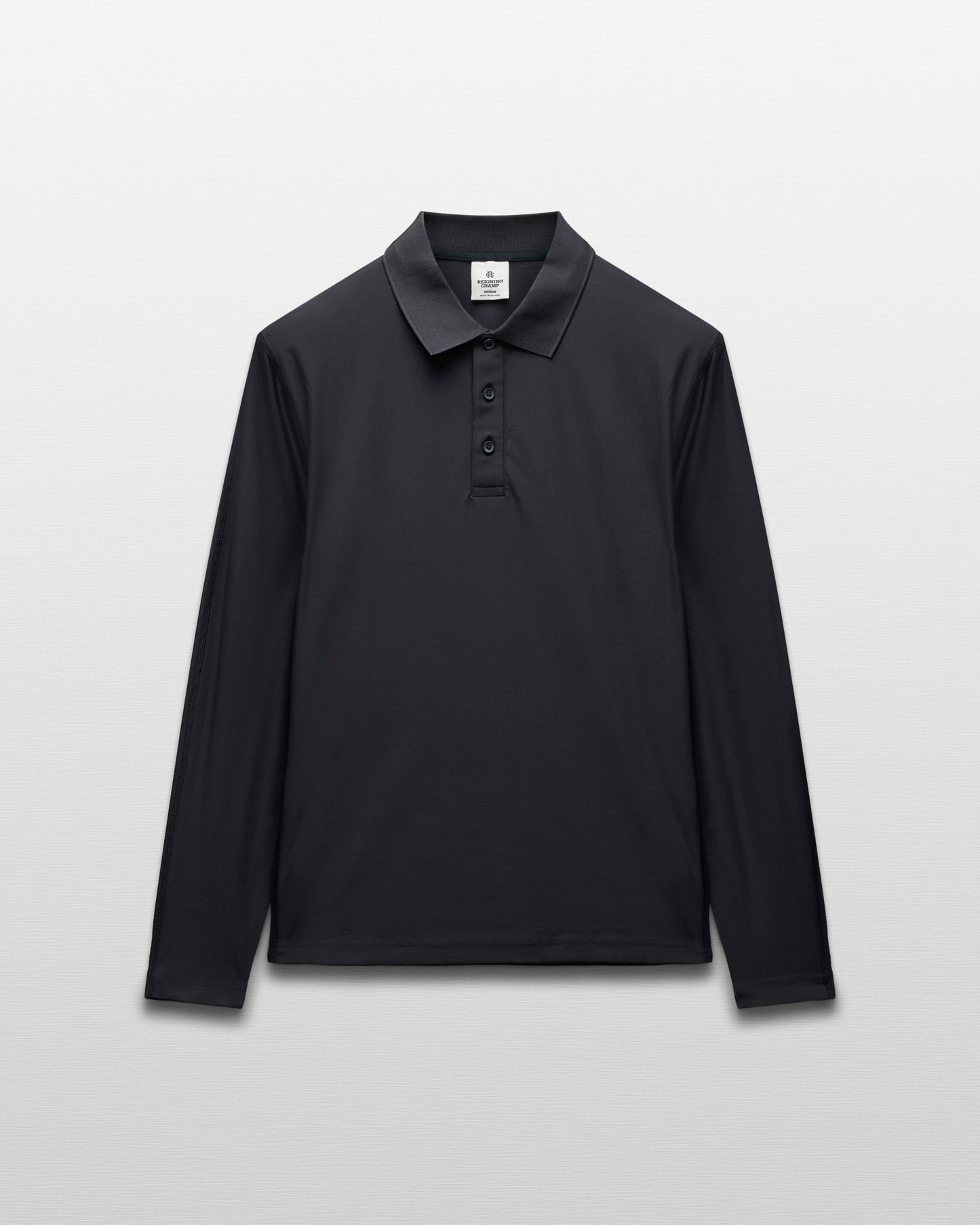 Tech Pique Playoff Standard Long Sleeve Polo