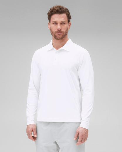 Tech Pique Playoff Standard Long Sleeve Polo