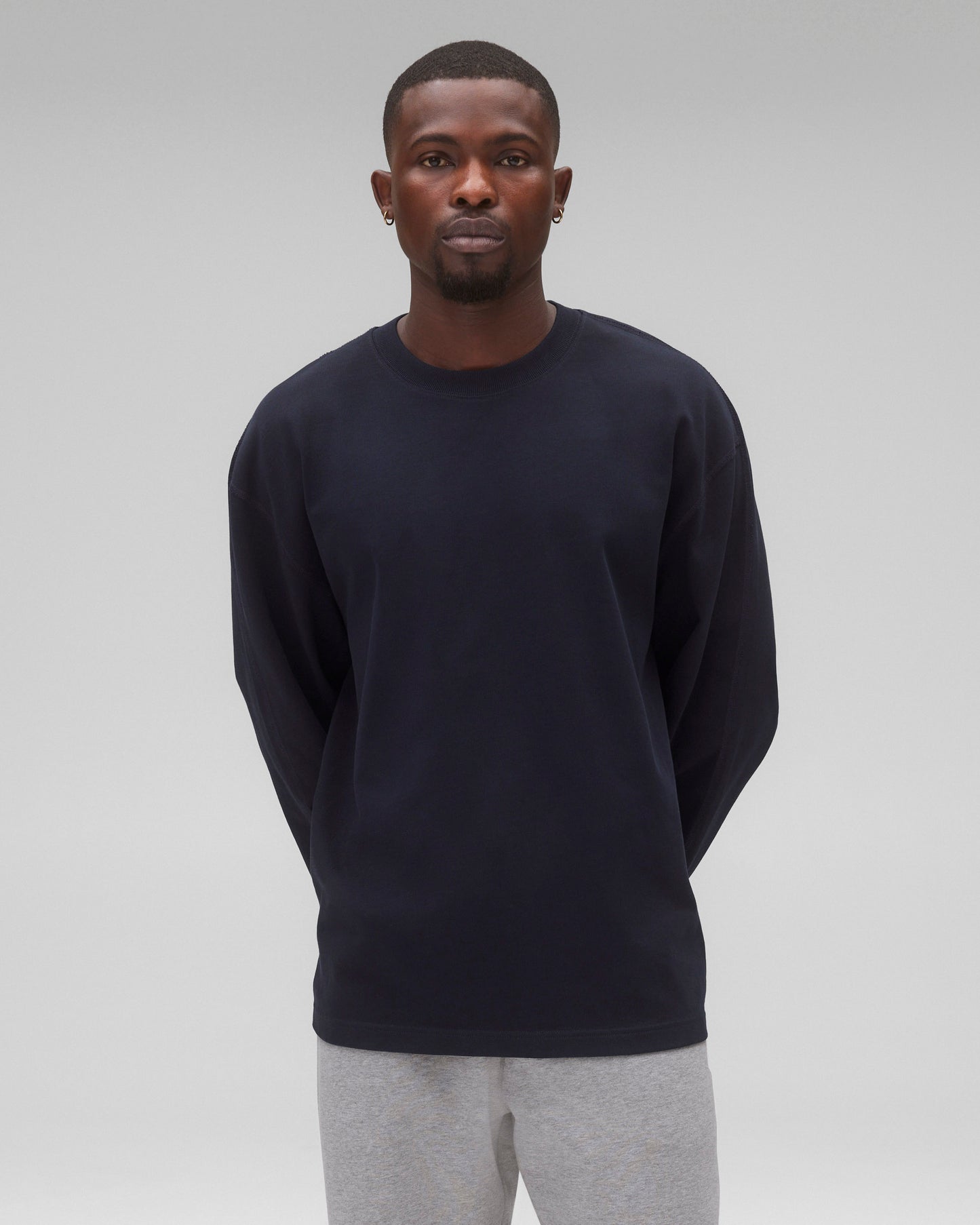 Heavyweight Jersey Relaxed Long Sleeve