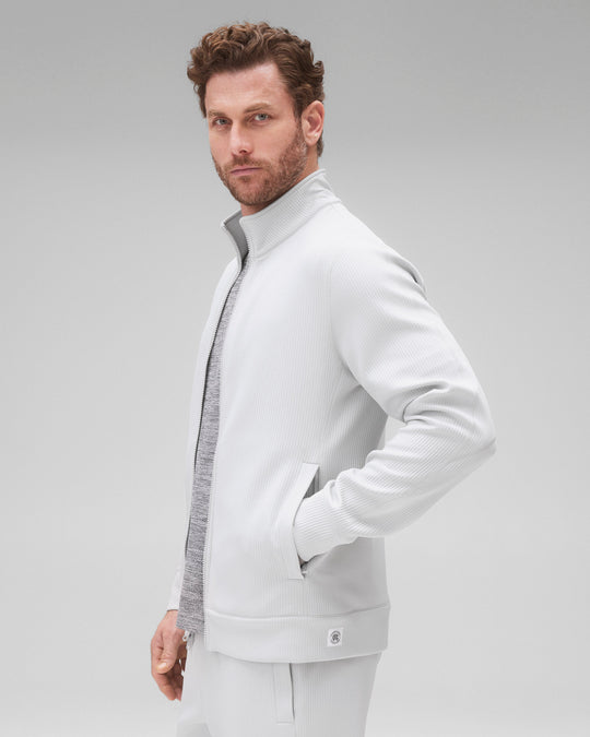 Double Knit Rally Slim Track Jacket