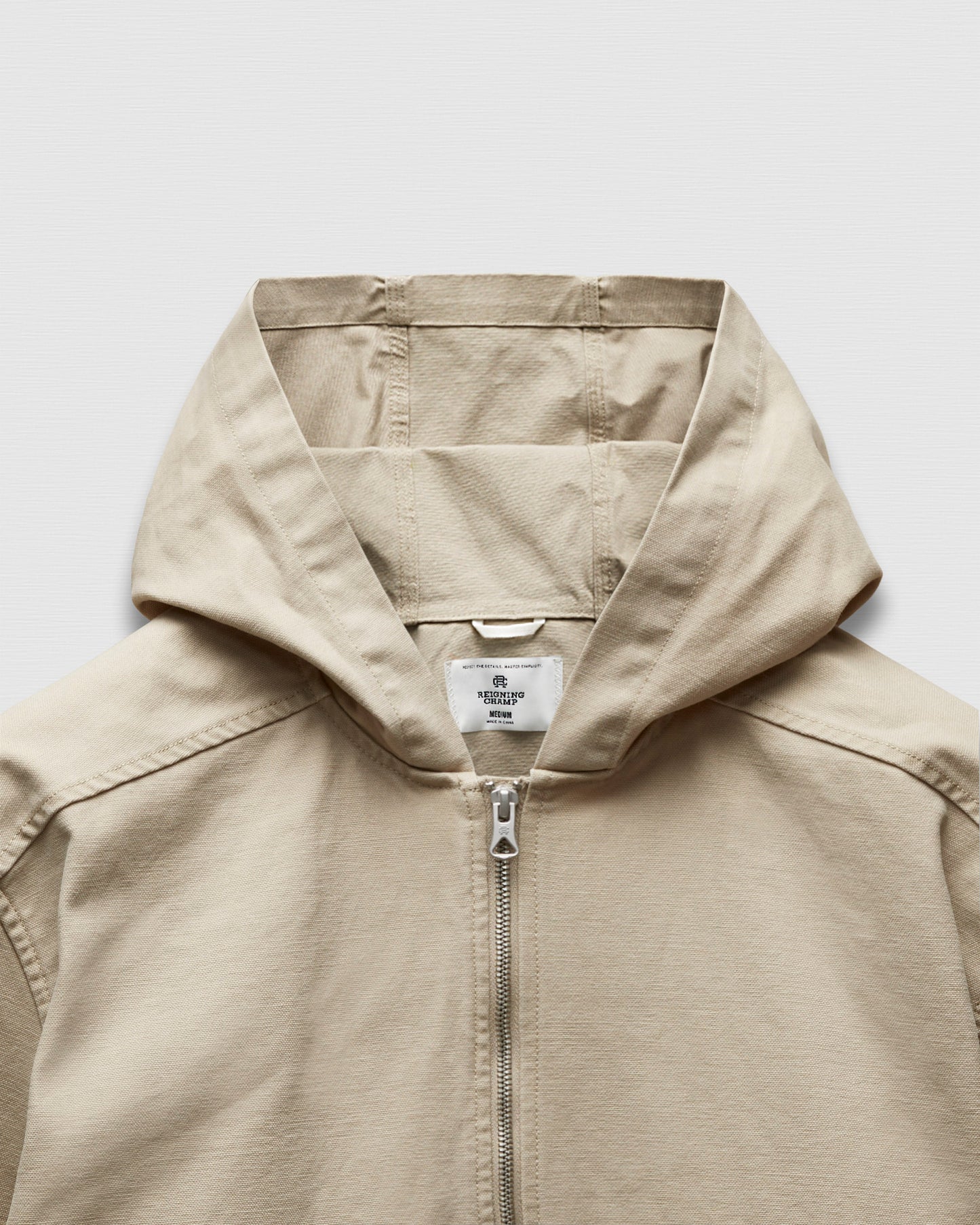 Cotton Canvas Rush Relaxed Hooded Jacket