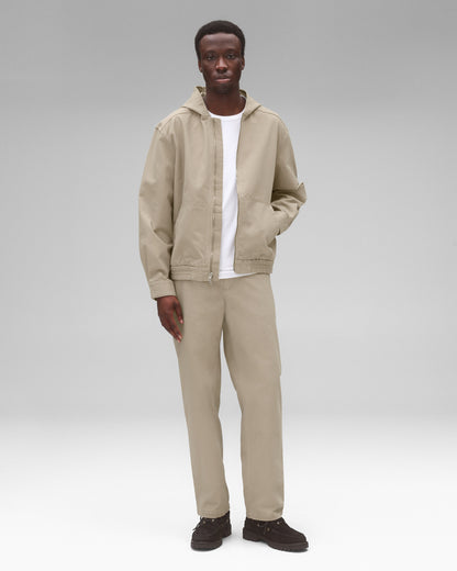 Cotton Canvas Rush Relaxed Hooded Jacket