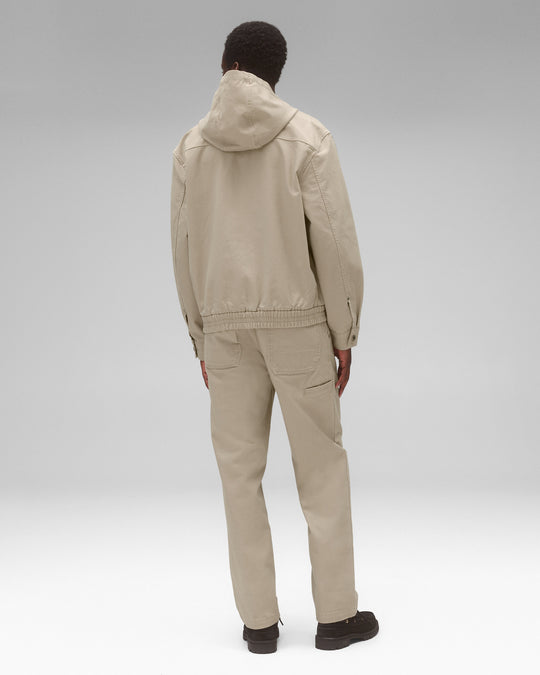 Cotton Canvas Rush Relaxed Hooded Jacket