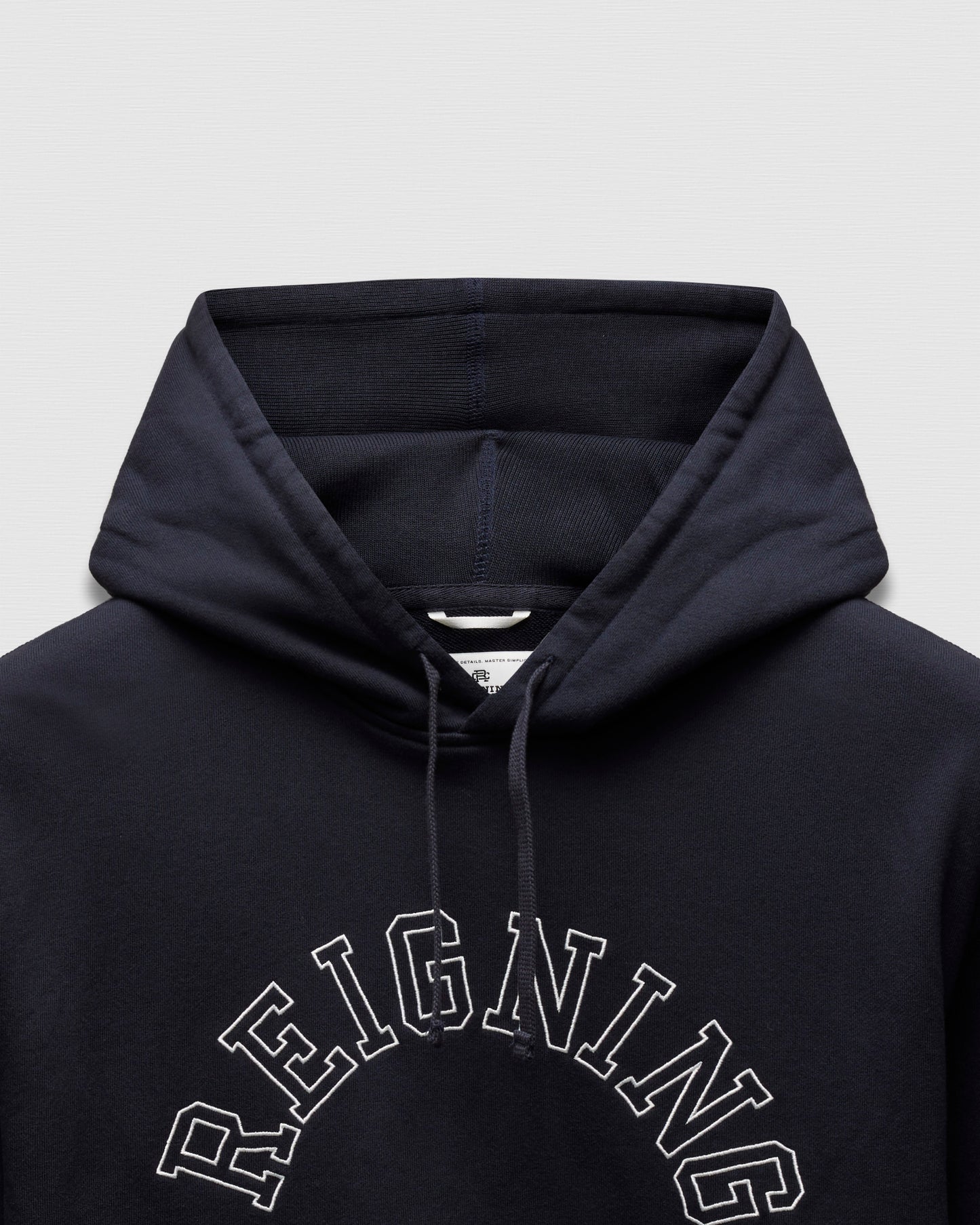 Midweight Terry Arch Logo Standard Hoodie