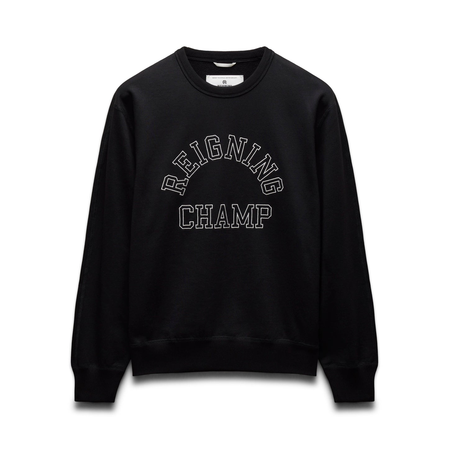 Midweight Terry Arch Logo Standard Crewneck