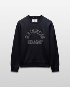 Midweight Terry Arch Logo Standard Crewneck