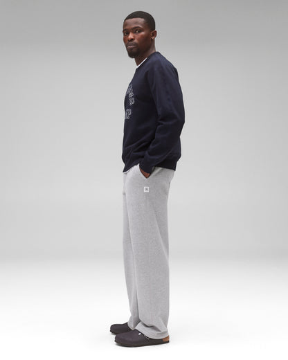 Midweight Terry Arch Logo Standard Crewneck