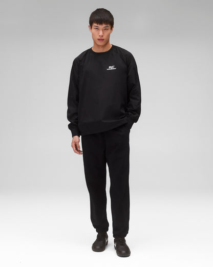 Crinkle Nylon Radar Standard Crewneck