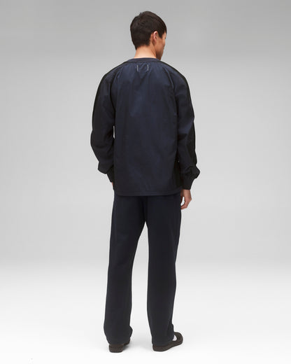Crinkle Nylon Radar Standard Crewneck