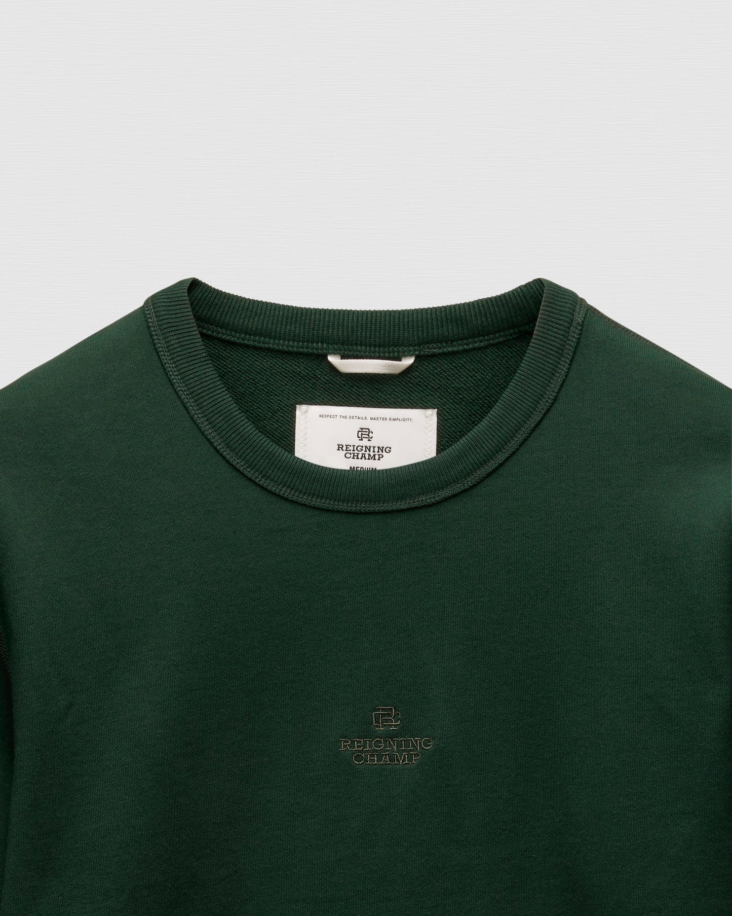 Midweight Terry Lockup Standard Crewneck