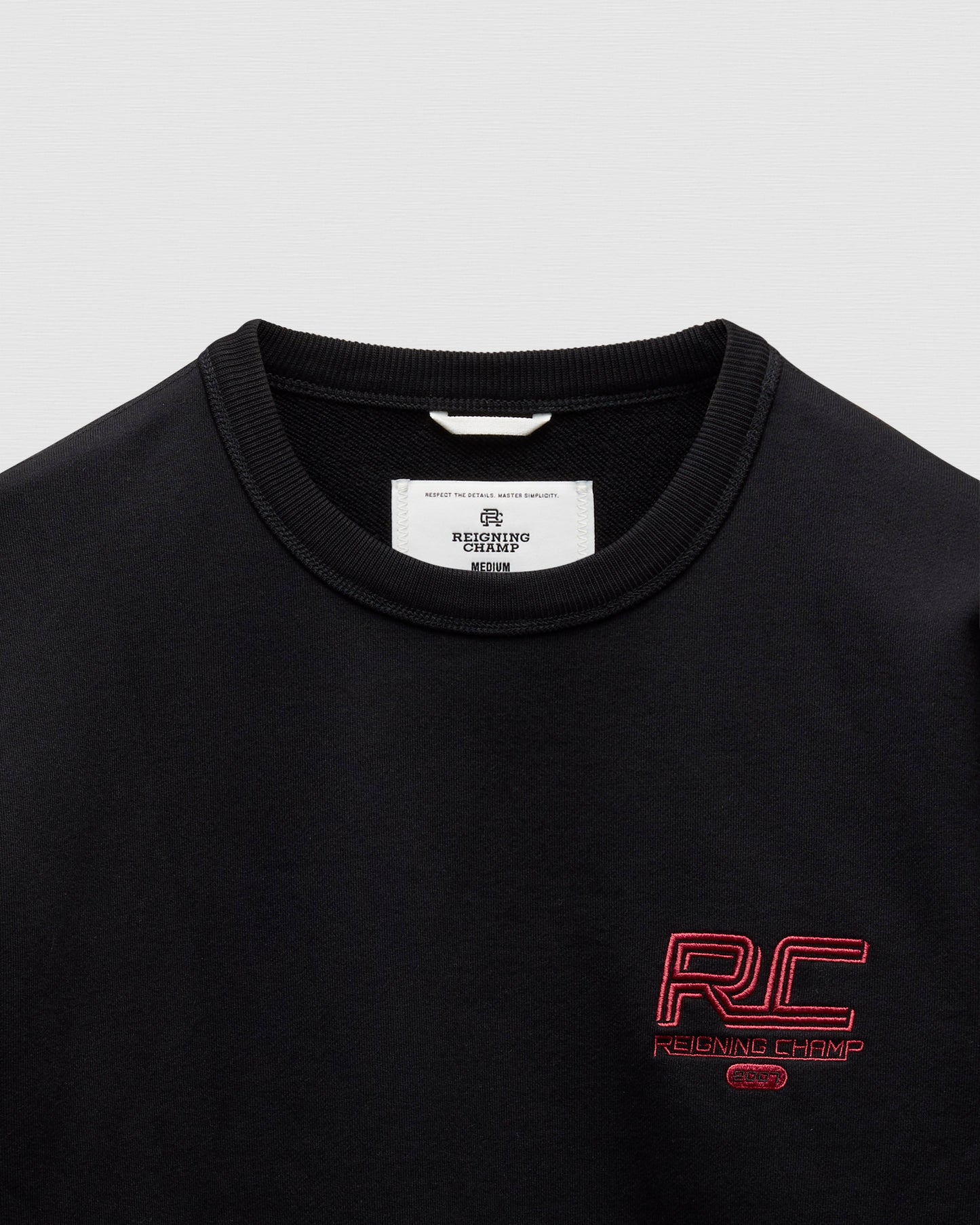 Midweight Terry Racing Standard Crewneck