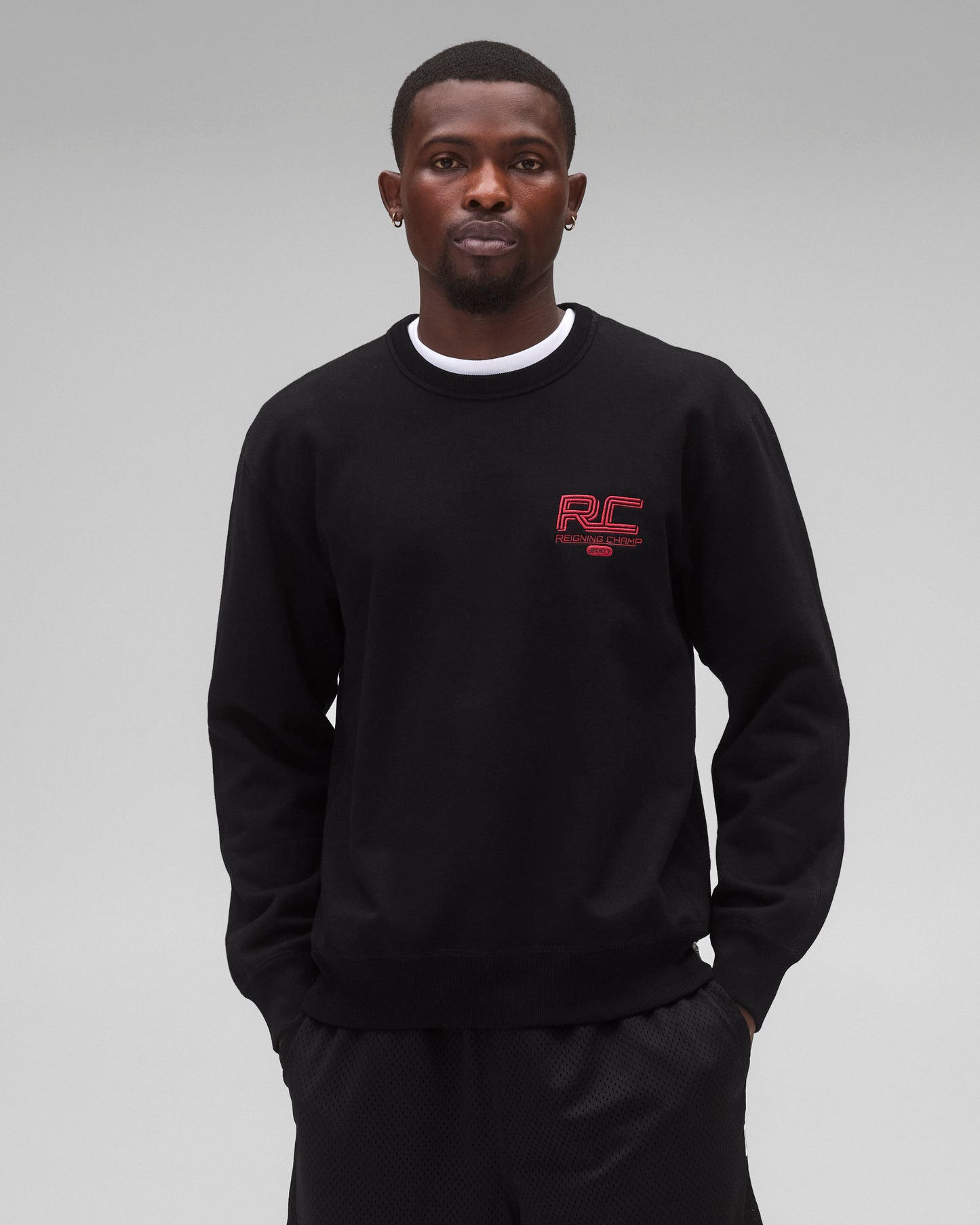 Midweight Terry Racing Standard Crewneck