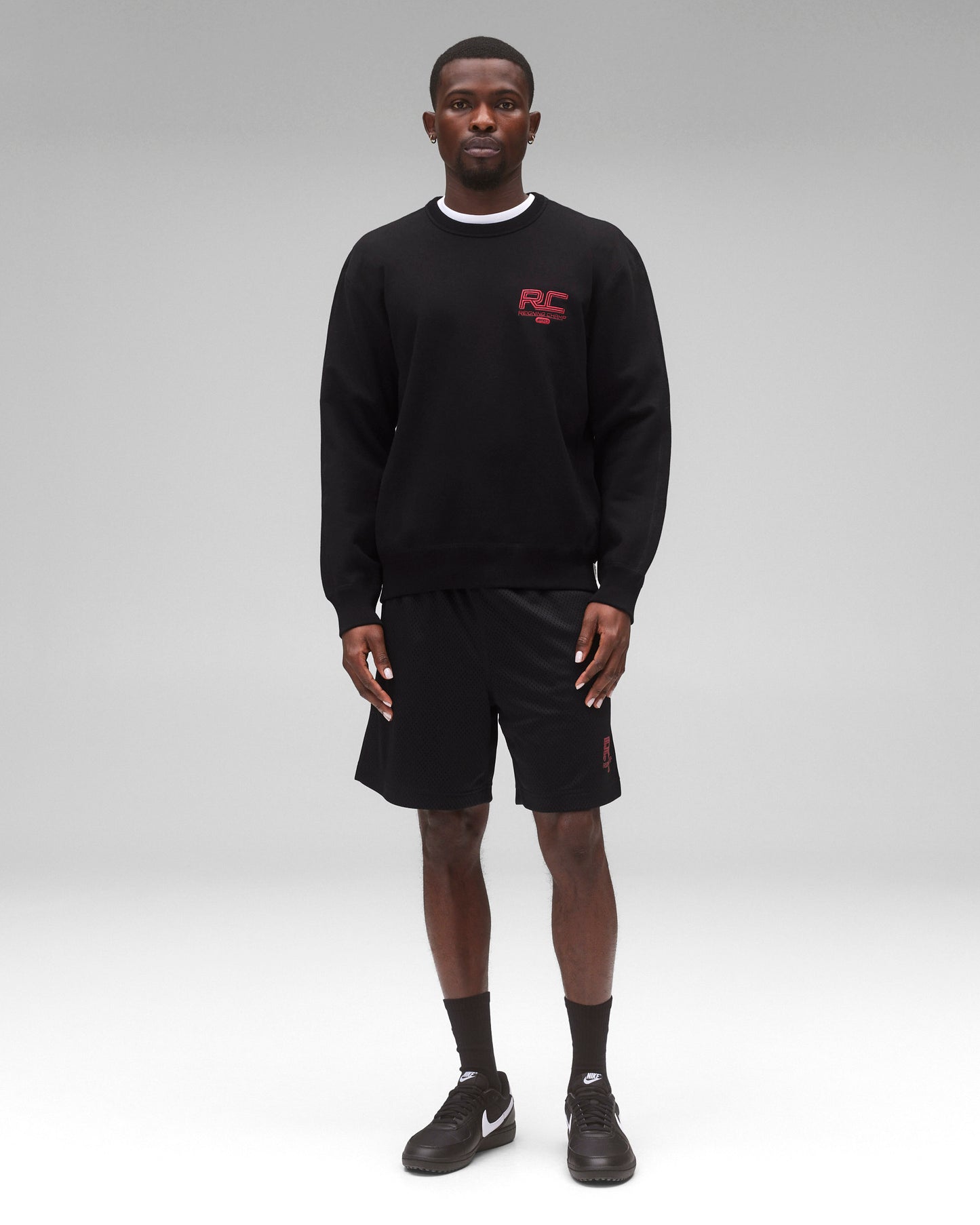 Midweight Terry Racing Standard Crewneck