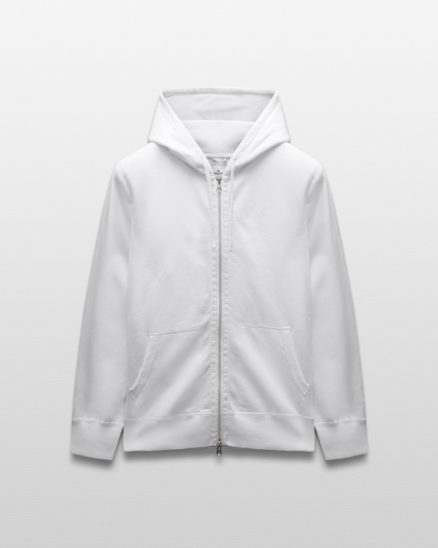 Lightweight Terry Slim Zip Hoodie