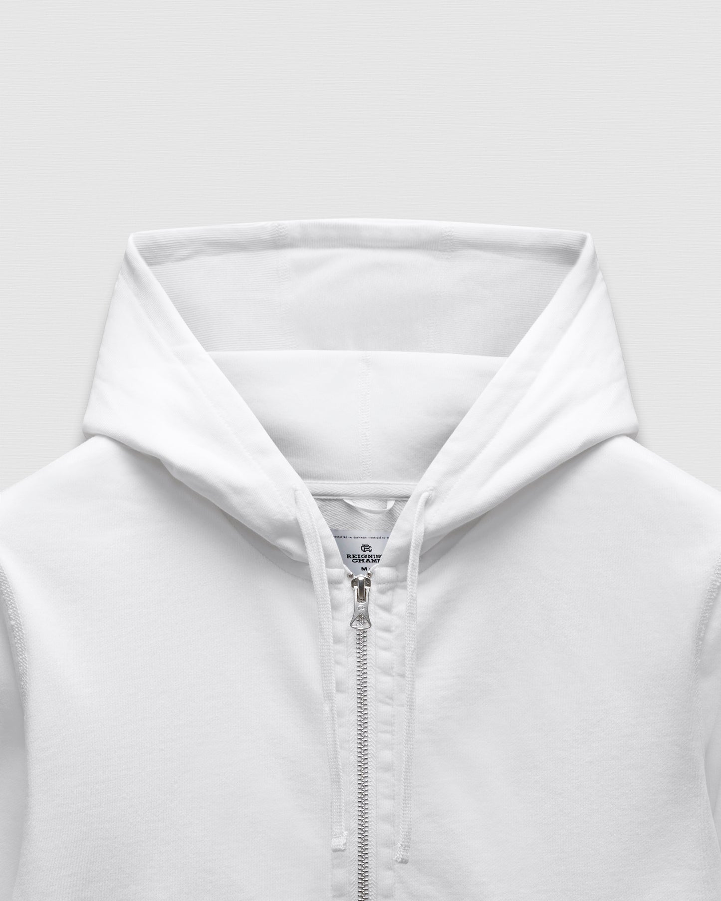 Lightweight Terry Slim Zip Hoodie