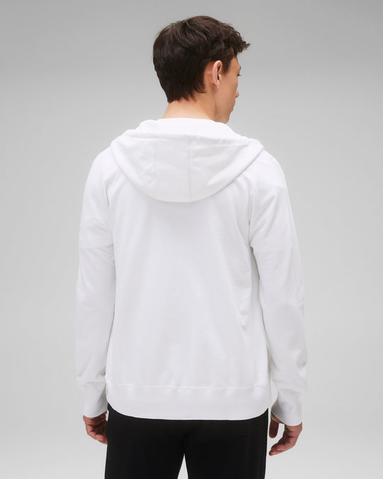 Lightweight Terry Slim Zip Hoodie