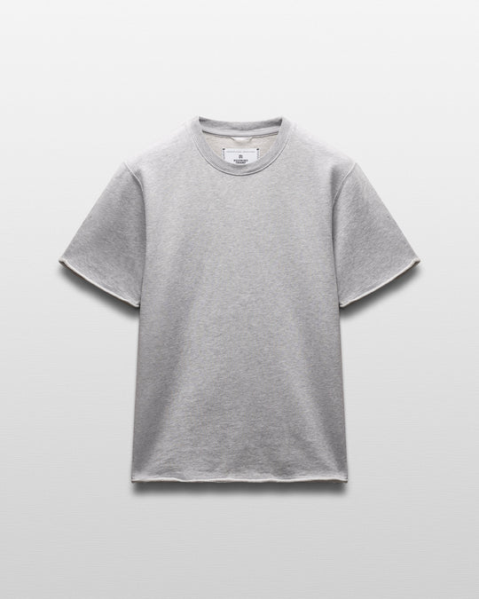 Lightweight Terry Cut-Off Relaxed T-Shirt