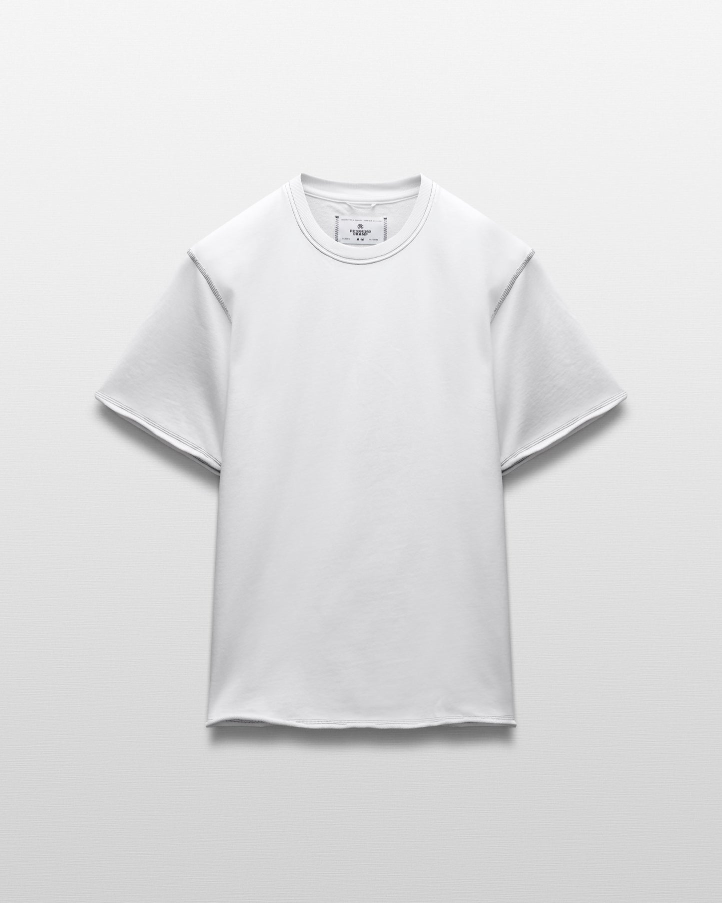 Lightweight Terry Cut-Off Relaxed T-Shirt