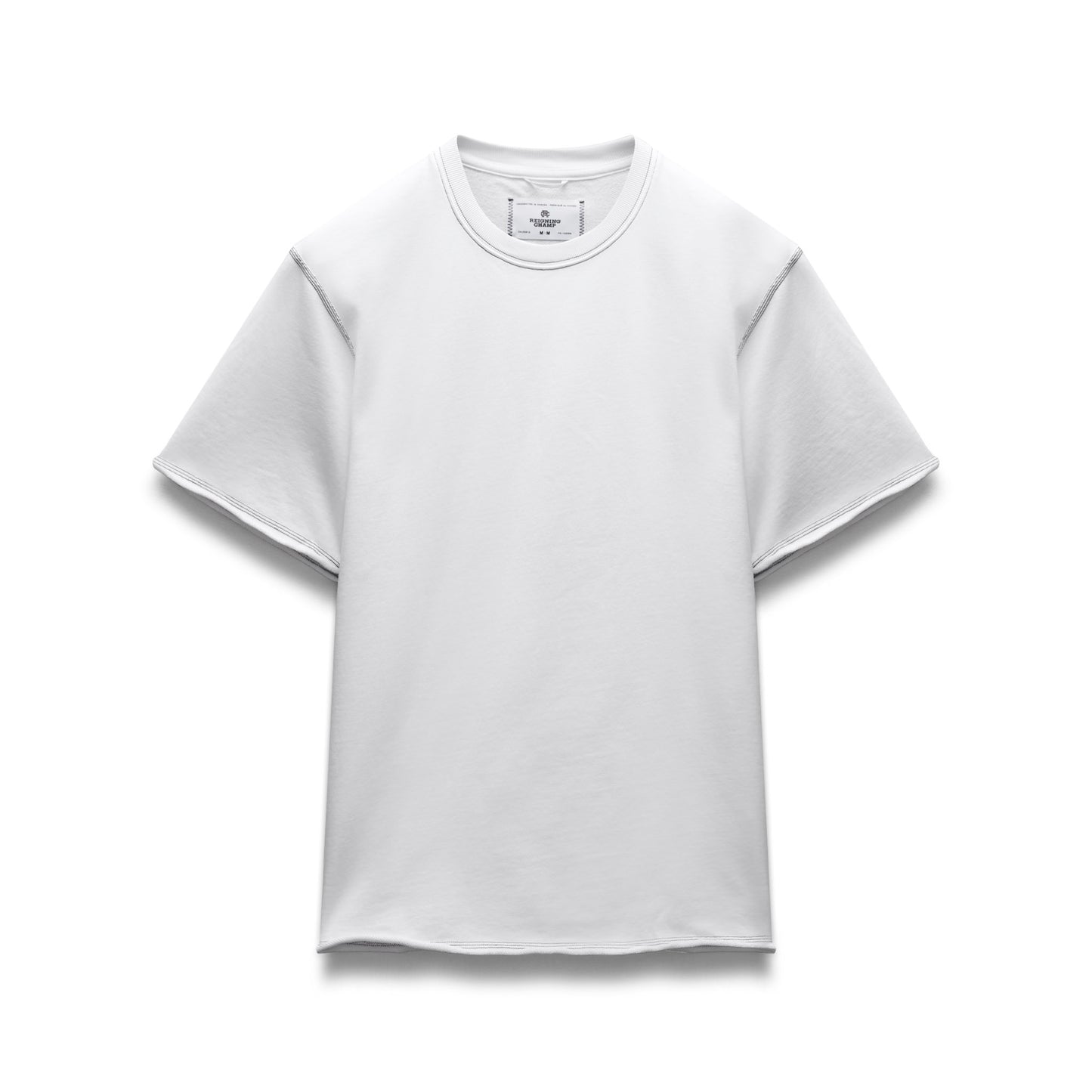 Lightweight Terry Cut-Off Relaxed T-Shirt