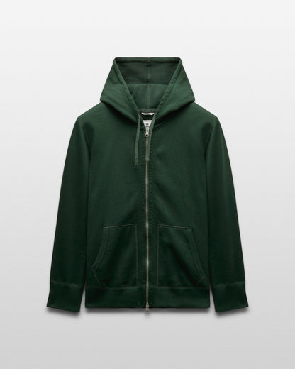 Midweight Terry Slim Zip Hoodie