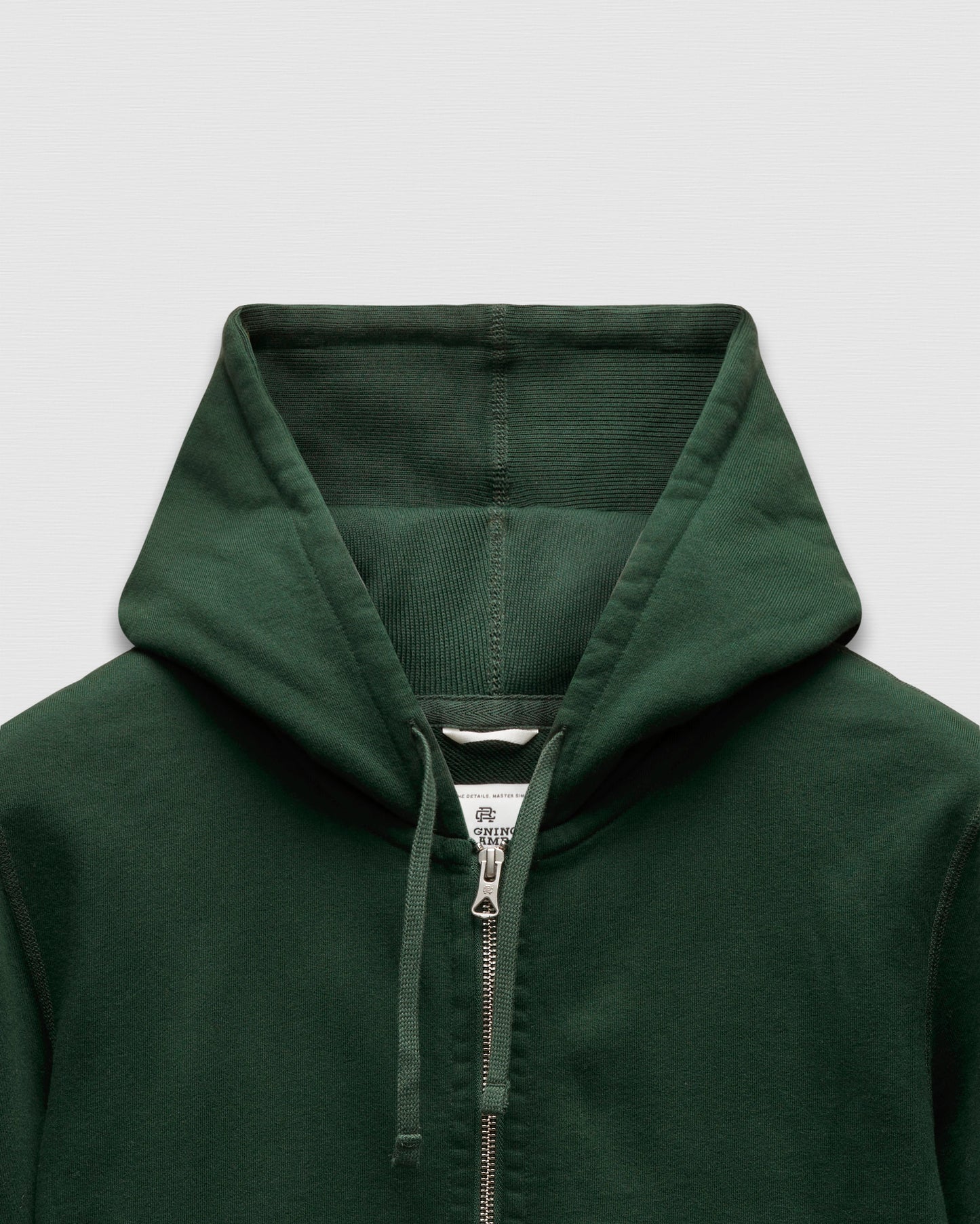 Midweight Terry Slim Zip Hoodie