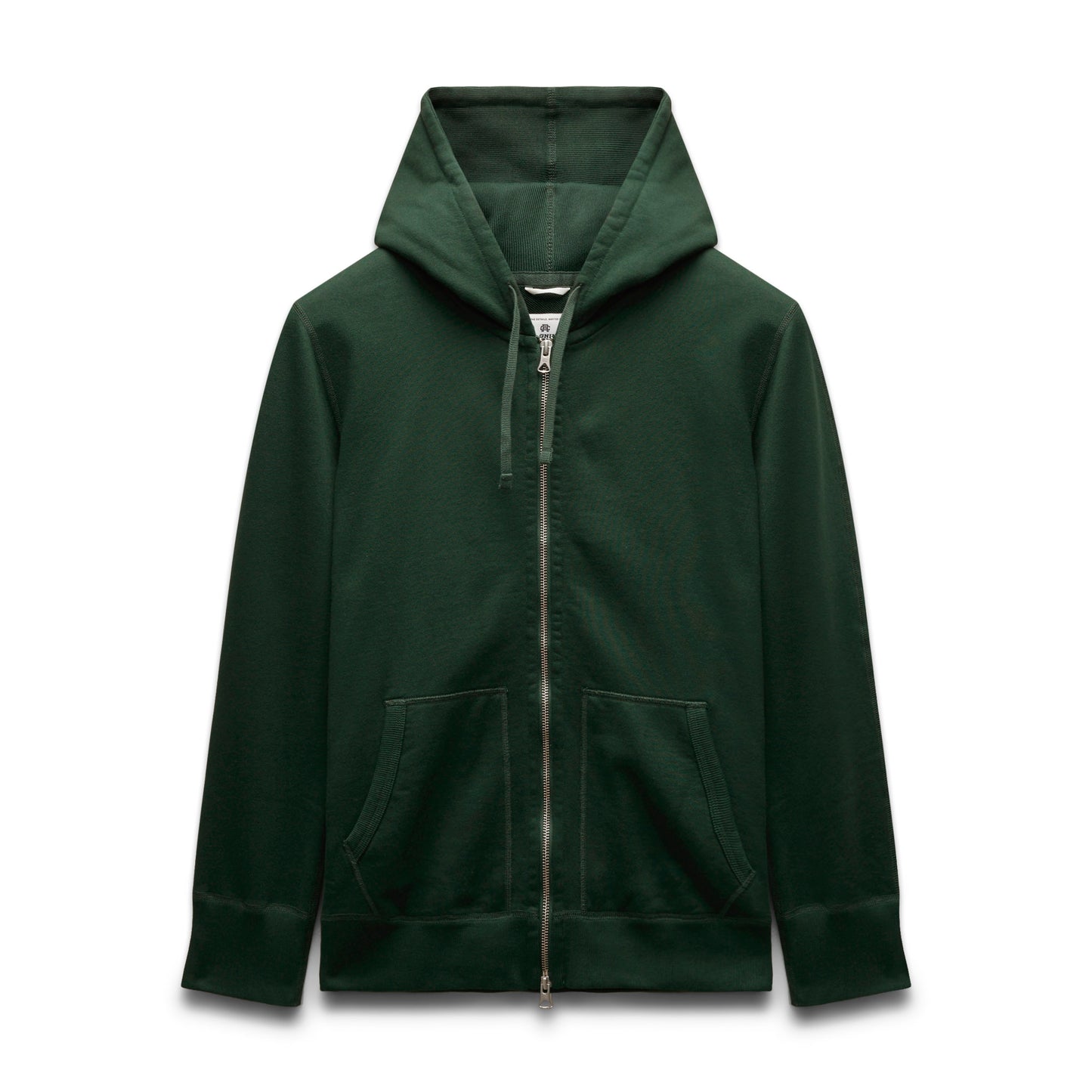 Midweight Terry Slim Zip Hoodie