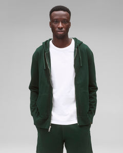 Midweight Terry Slim Zip Hoodie