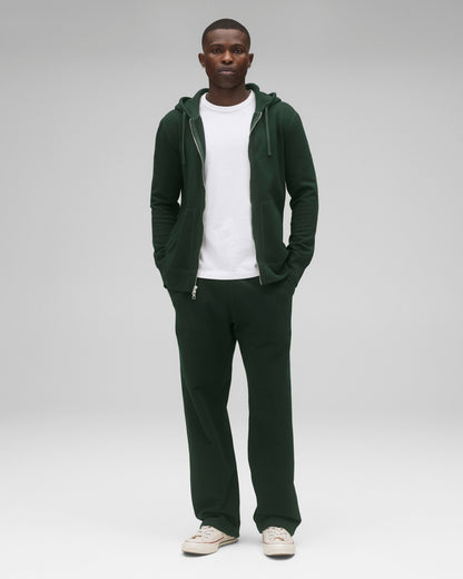 Midweight Terry Slim Zip Hoodie