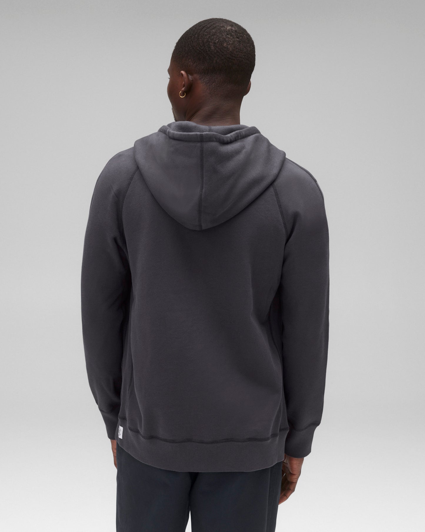 Midweight Terry Slim Zip Hoodie