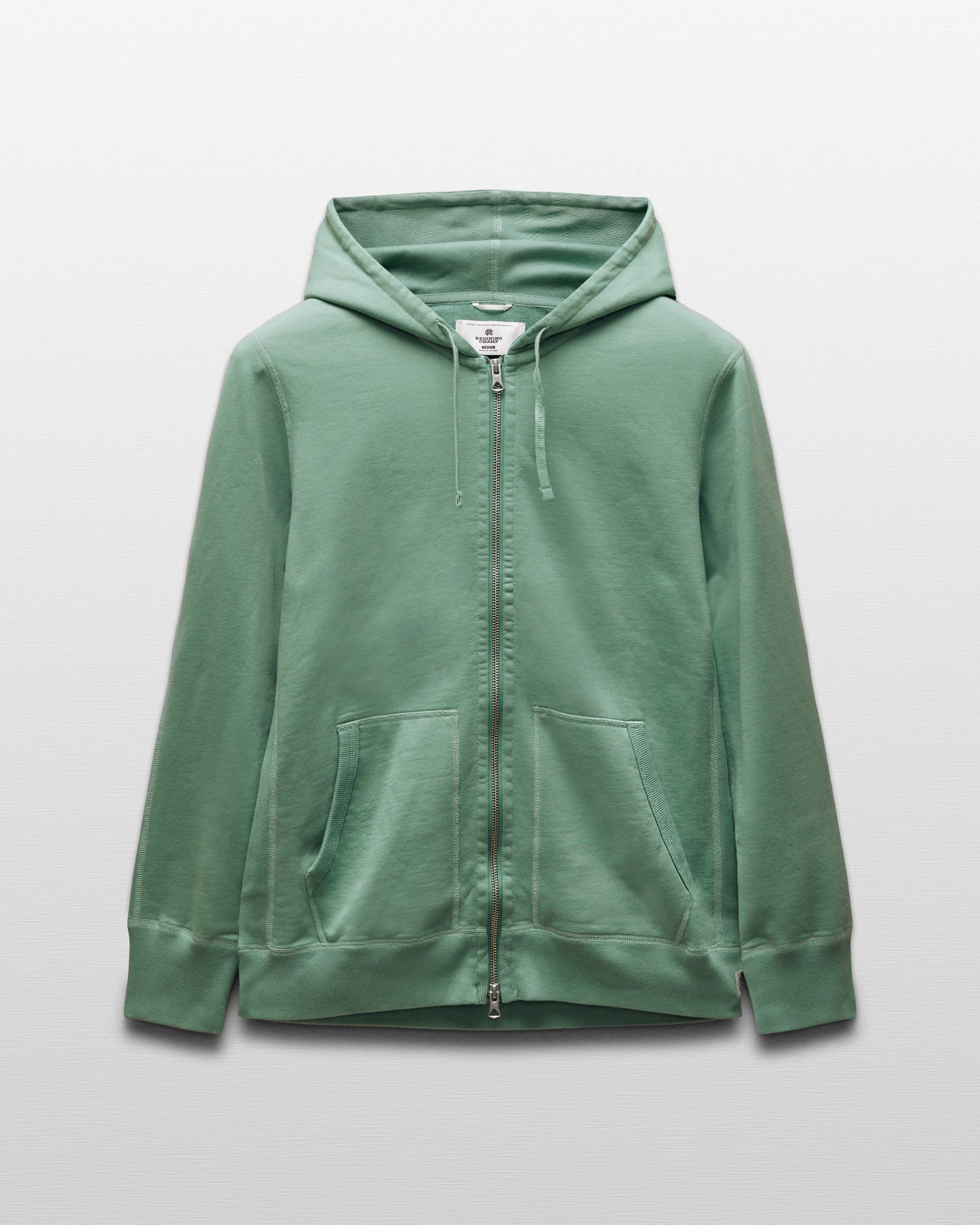 Midweight Terry Slim Zip Hoodie