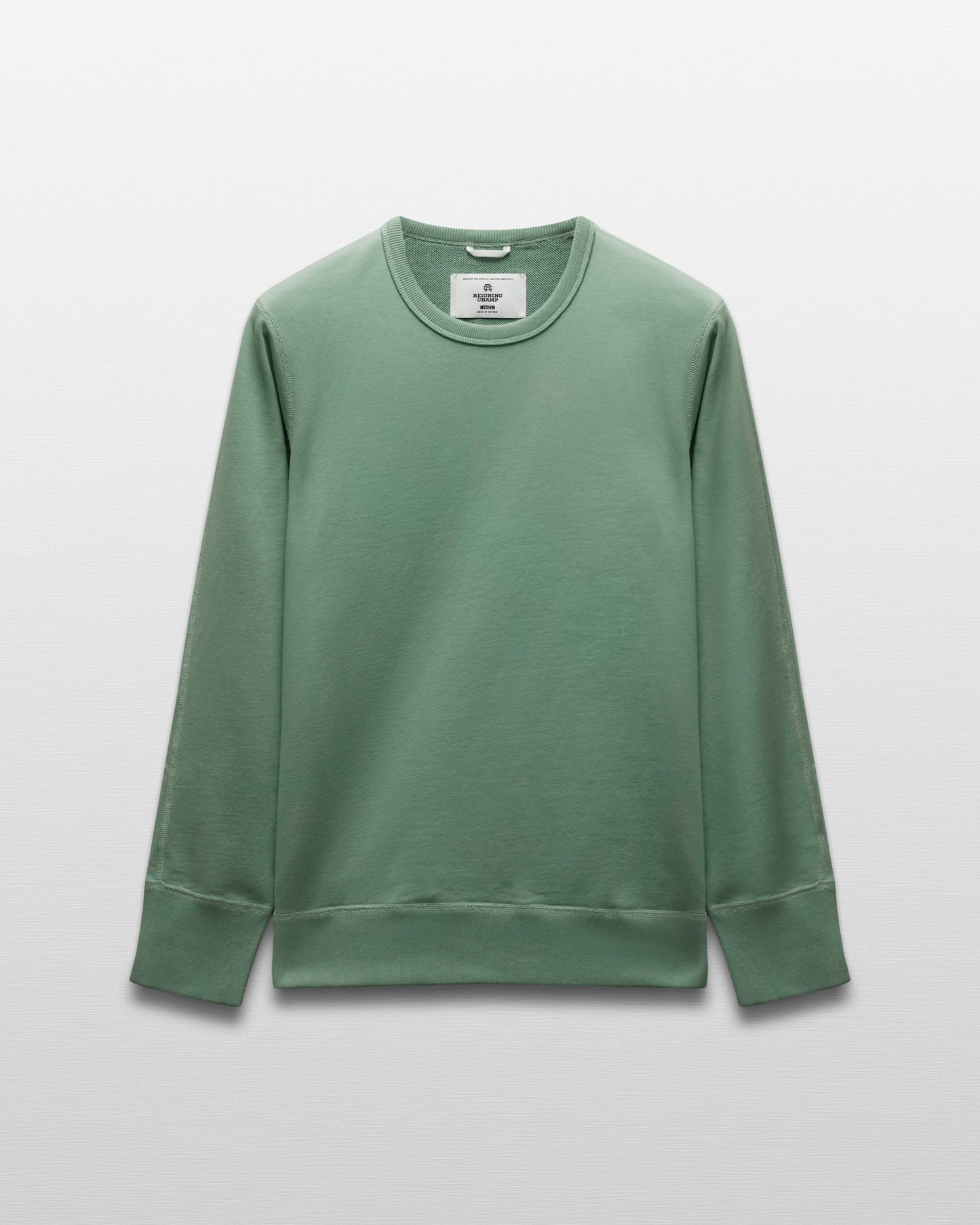 Midweight Terry Slim Crewneck