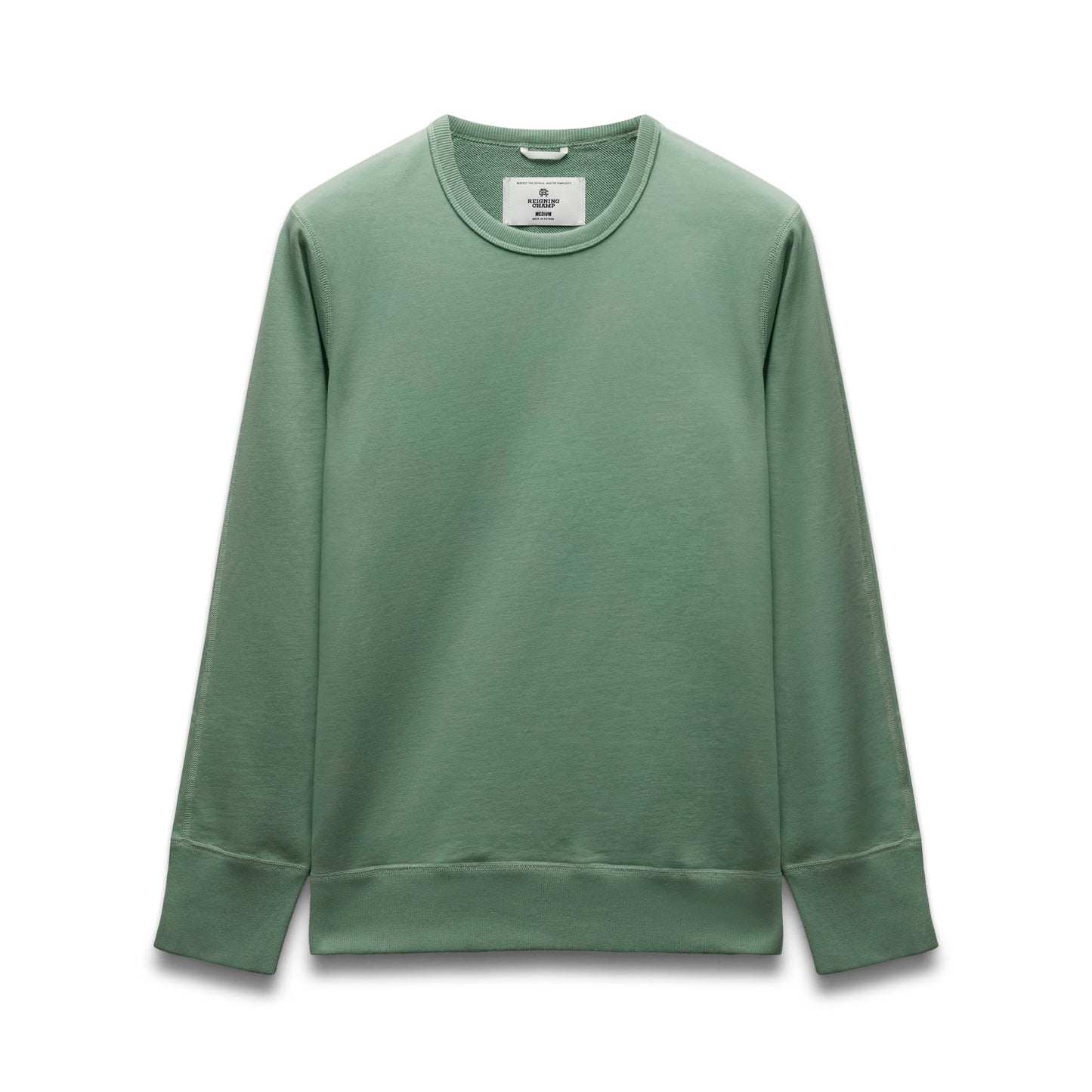 Midweight Terry Slim Crewneck