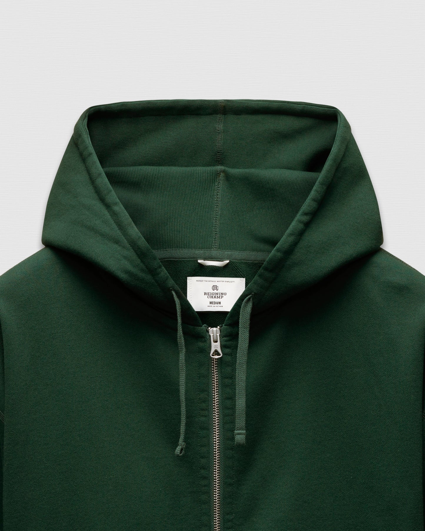 Midweight Terry Relaxed Zip Hoodie