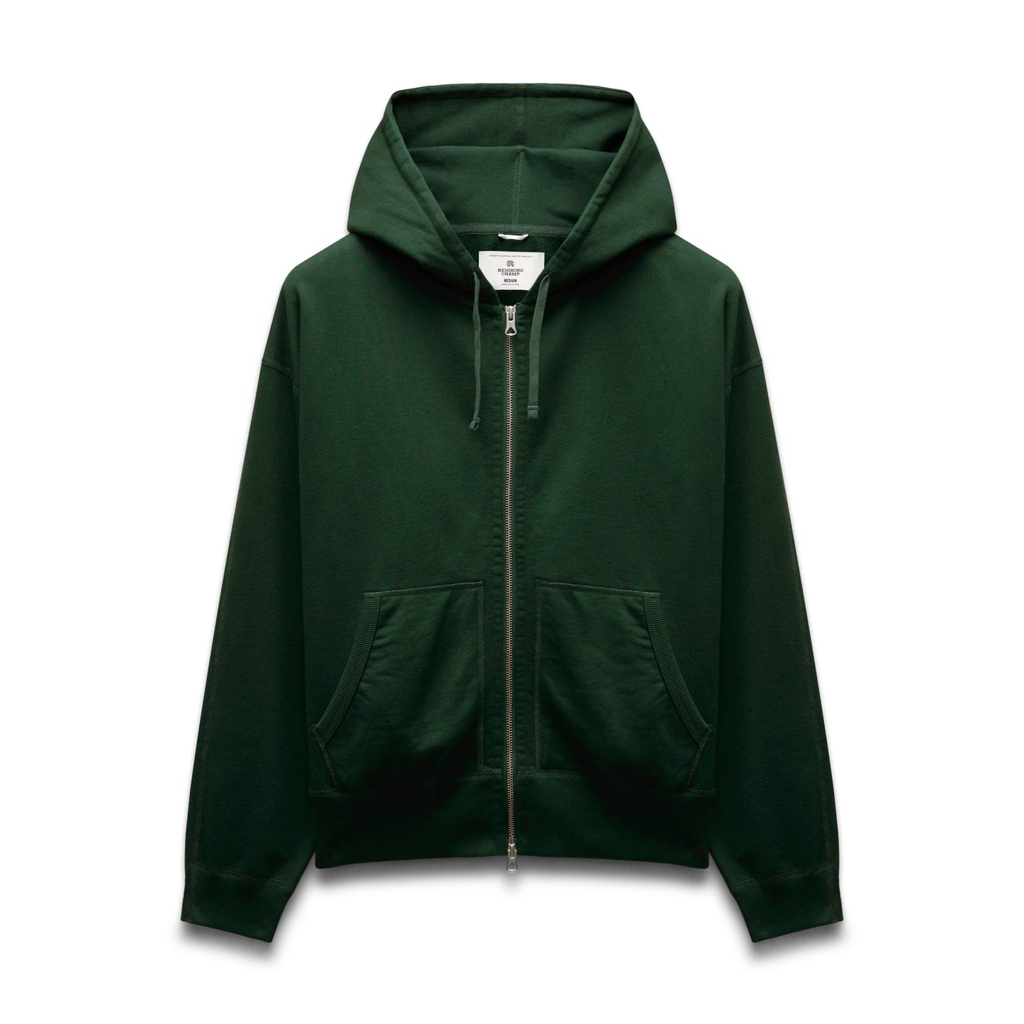 Midweight Terry Relaxed Zip Hoodie