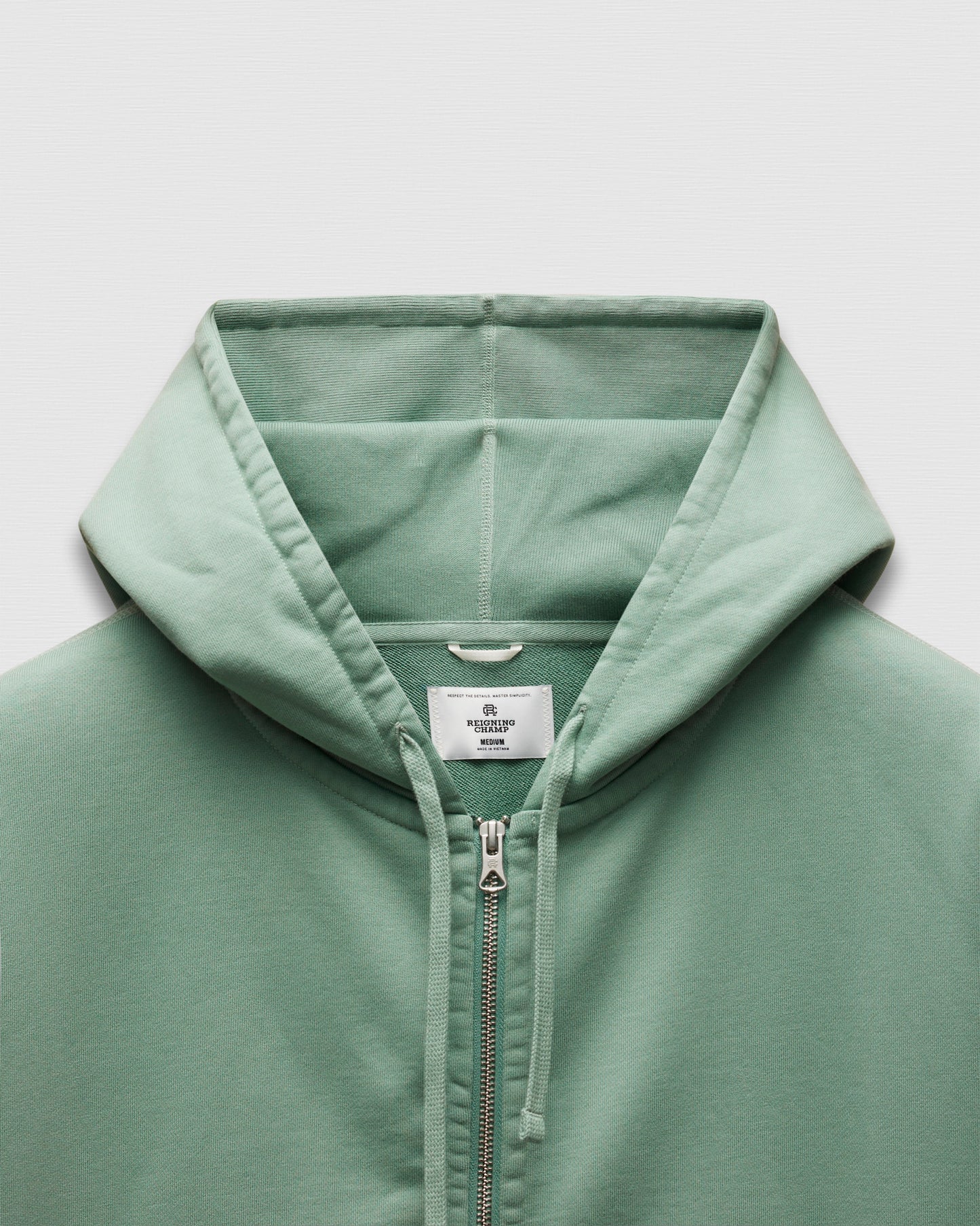 Midweight Terry Relaxed Zip Hoodie