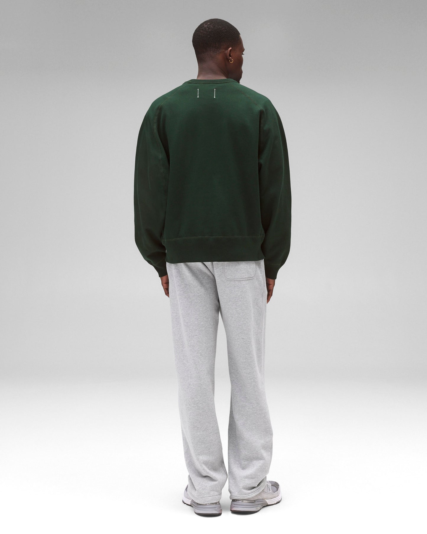 Midweight Terry Relaxed Crewneck