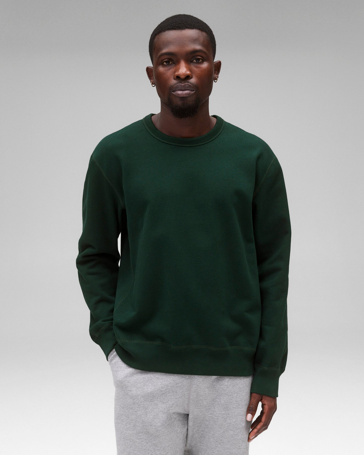 Midweight Terry Standard Crewneck