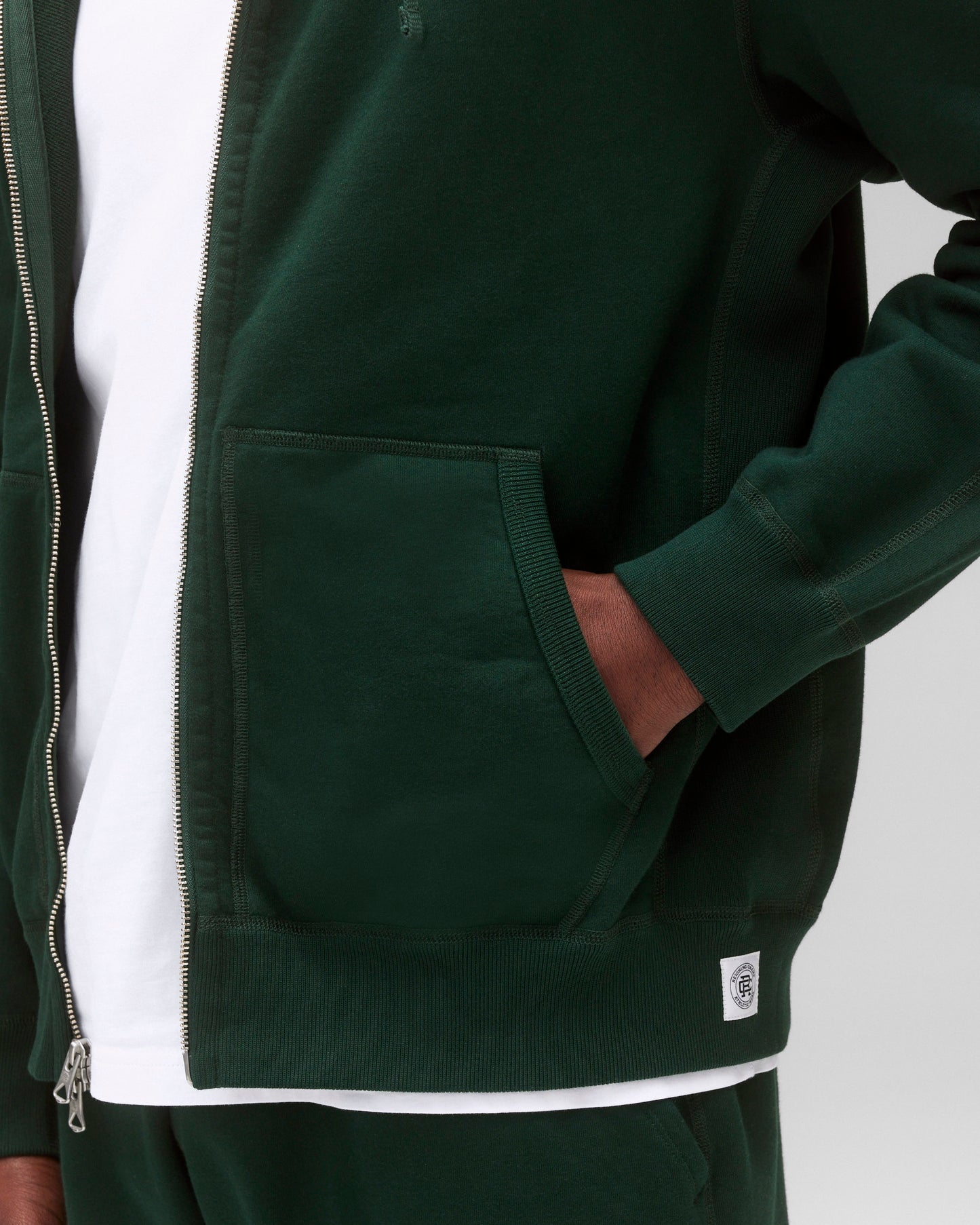 Midweight Terry Standard Zip Hoodie