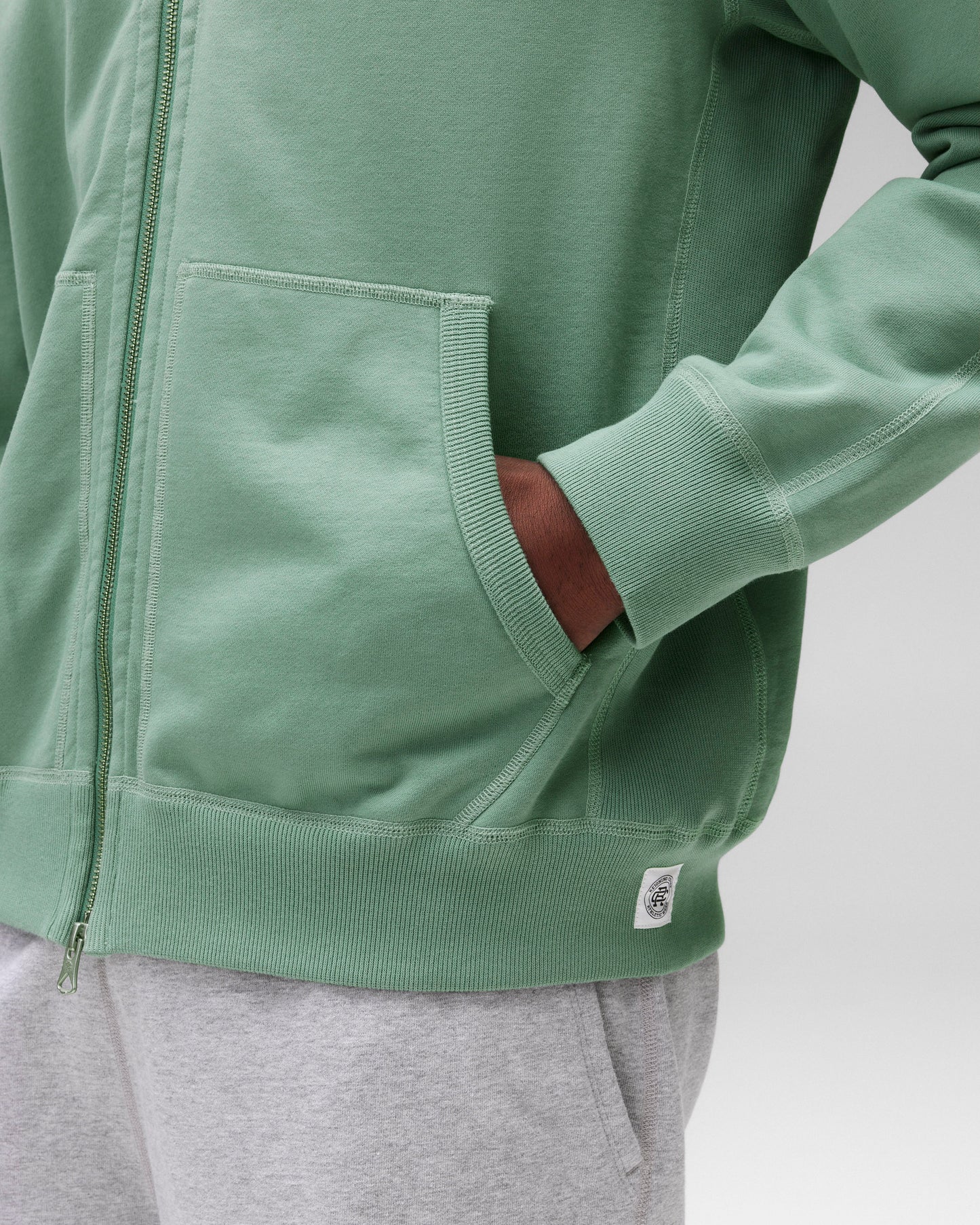 Midweight Terry Standard Zip Hoodie