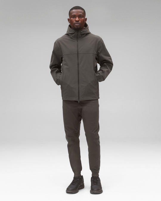Nylon Oxford Ally Hooded Jacket