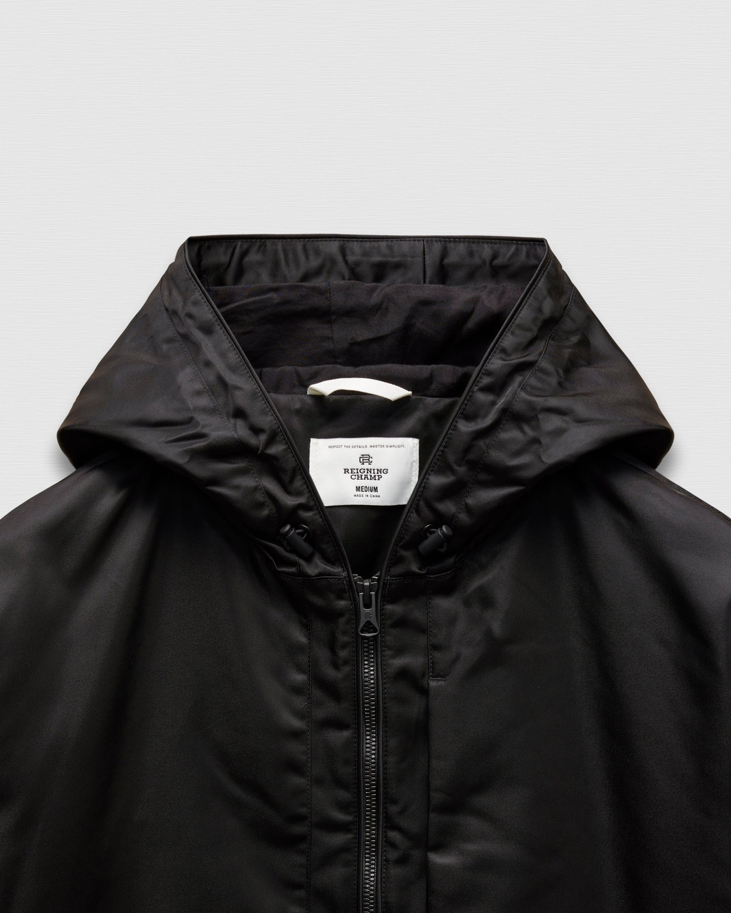 Nylon Twill Match Jacket