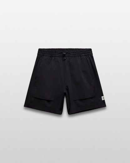 Stretch Nylon Utility Standard Swim Short 6"