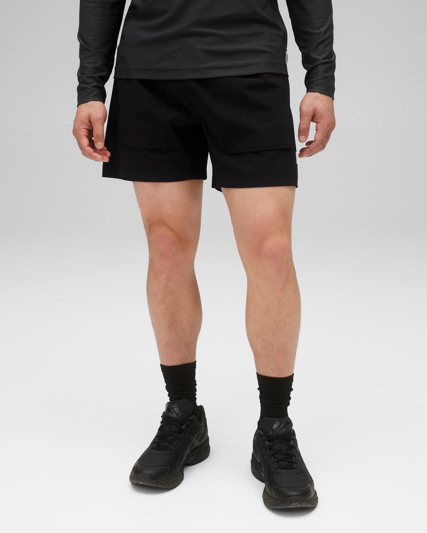 Stretch Nylon Utility Standard Swim Short 6"