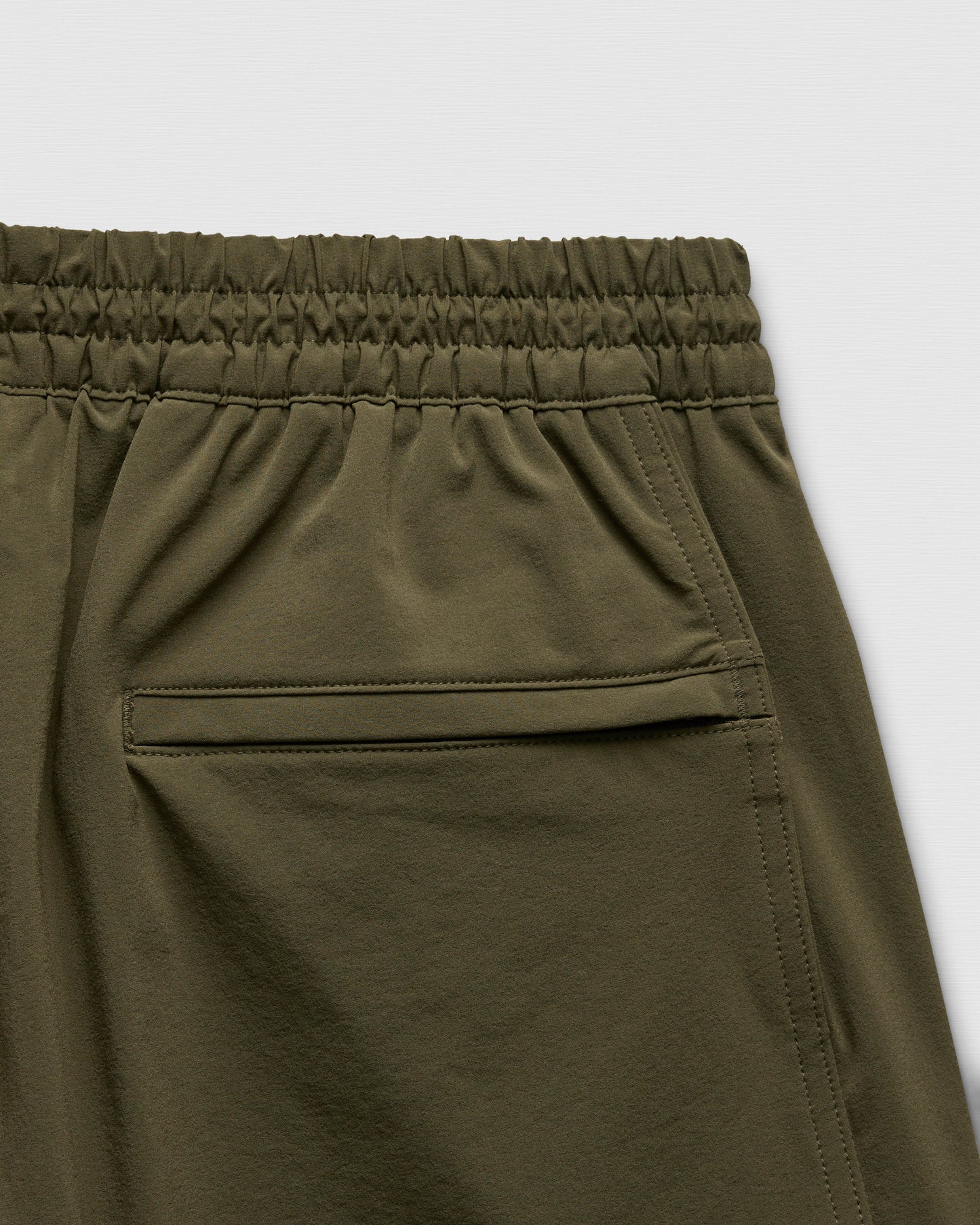 Stretch Nylon Utility Standard Swim Short 6"