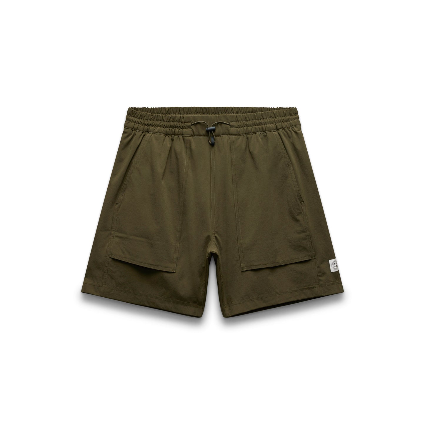 Stretch Nylon Utility Standard Swim Short 6"