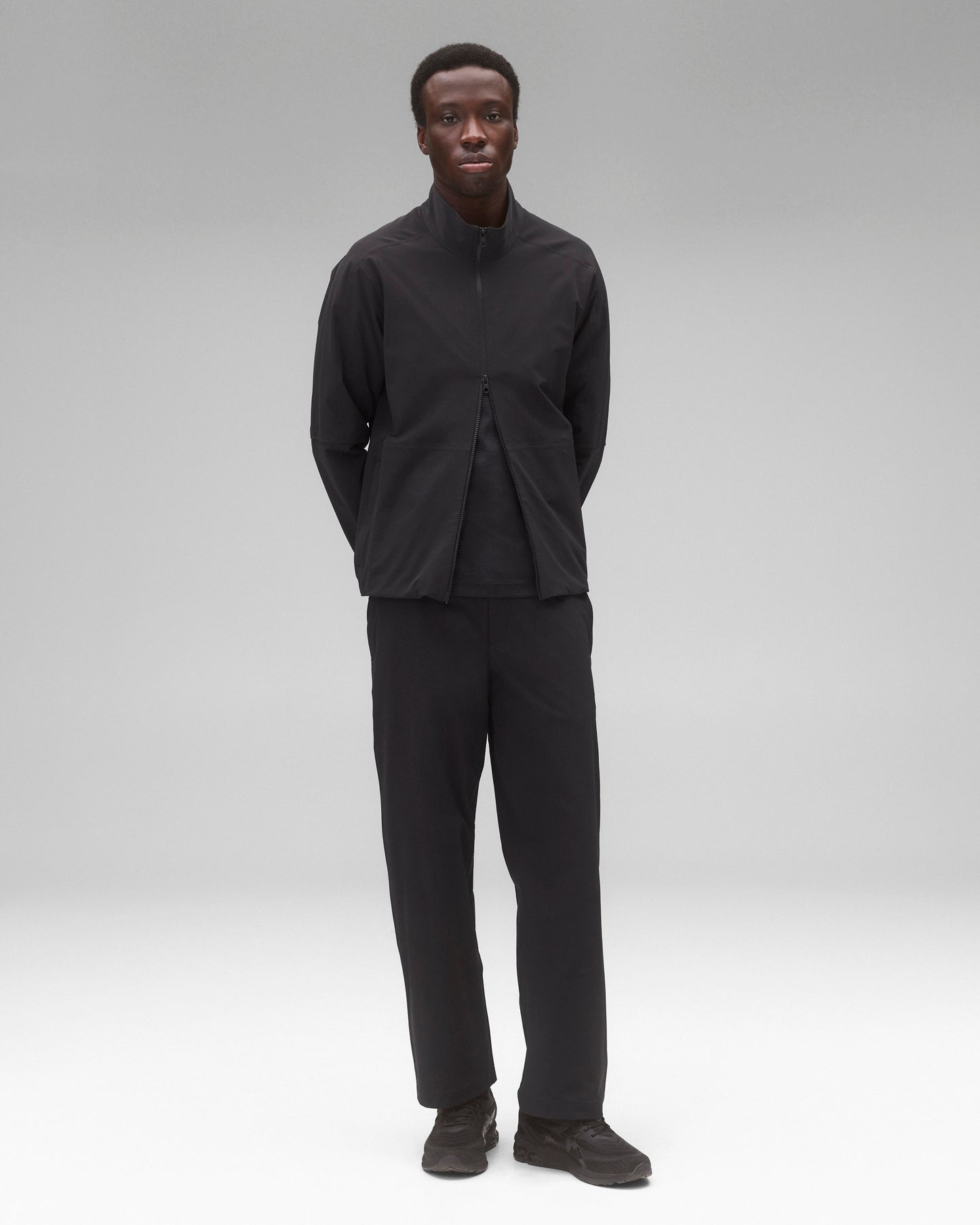 Nylon Oxford Easy Relaxed Pant