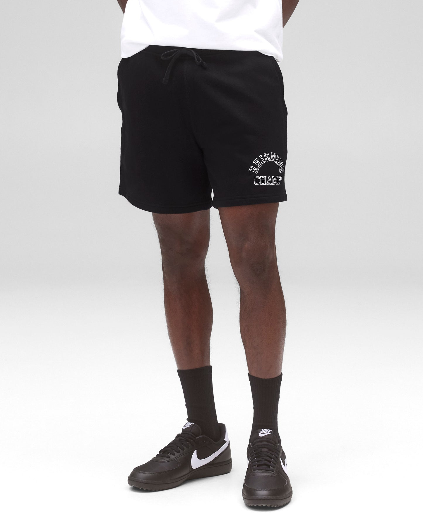 Midweight Terry Arch Logo Standard Sweatshort 6"