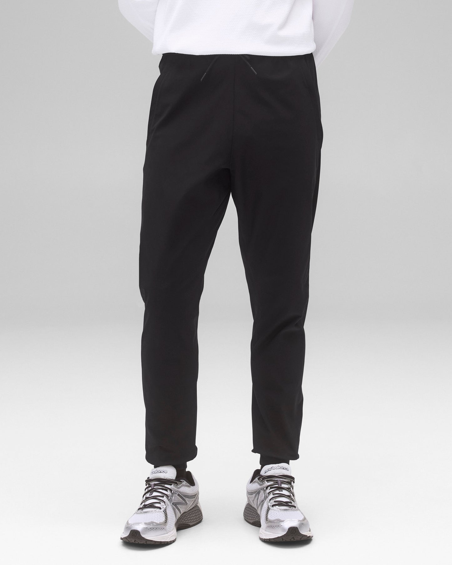 Stretch Warp Knit Coach's Slim Jogger