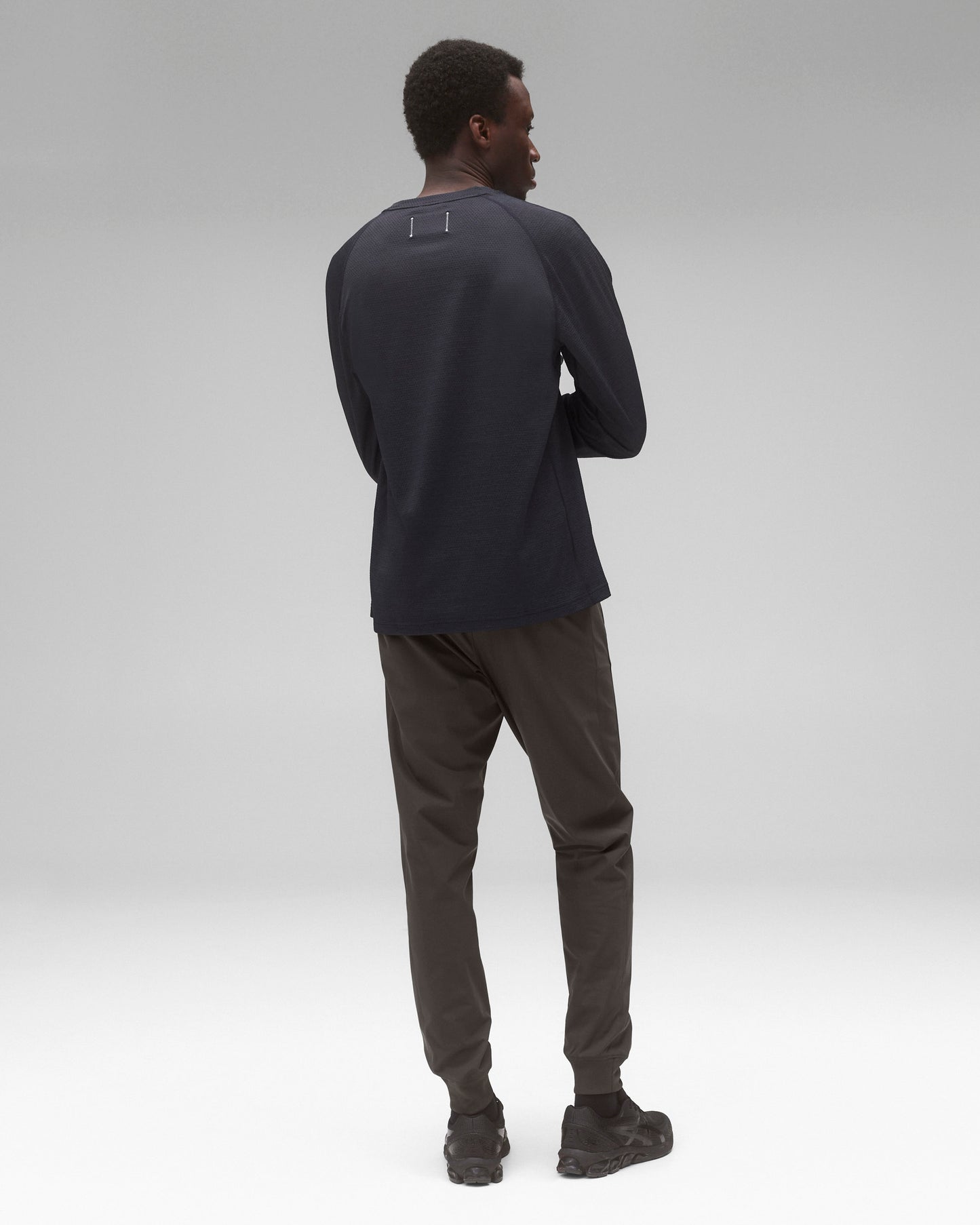 Stretch Warp Knit Coach's Slim Jogger